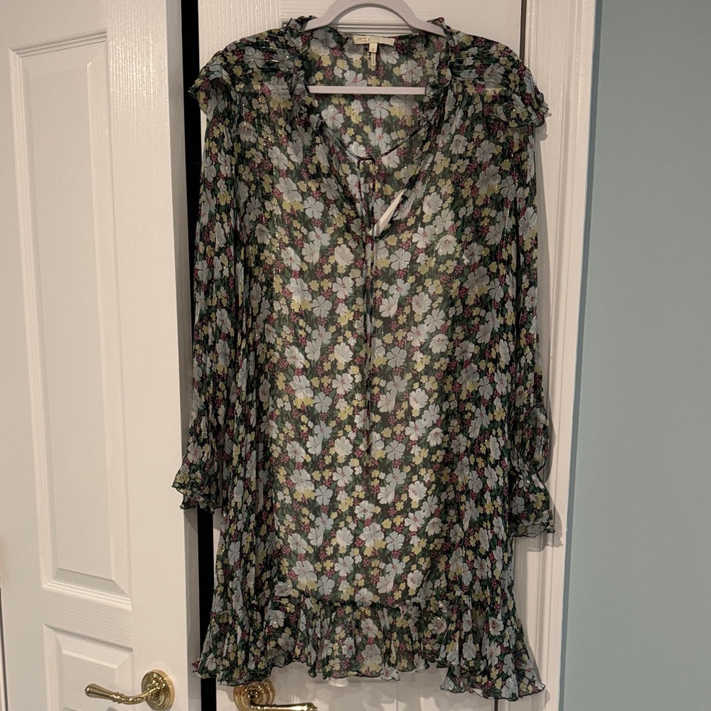 Floral Sheer Women's Top